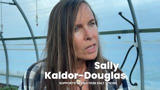 🌍 Sally KaldorDouglas on Transition Salt Spring’s Determination and Impact shorts climateaction [upl. by Reisfield1]