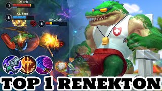 Wild Rift Renekton  Top 1 Renekton Gameplay Season 5 [upl. by Rednael722]