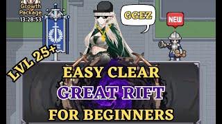 Clear GREAT RIFT For Beginners SUPER EASY l King God Castle [upl. by Karla638]