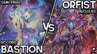 TOP TIERS FACE OFF  Bastion Accord vs Orfist Masques  Cardfight Vanguard Standard [upl. by Signe]