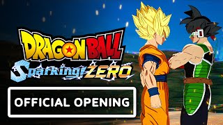 DRAGON BALL Sparking ZERO – New Official Reveals amp Opening Cutscene Teaser [upl. by Aicilet]