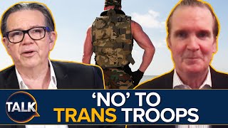 quotHis War On WOKEquot Trump To Ban 15000 Trans Troops From US Military [upl. by Tama518]