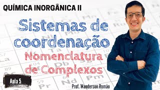 Sistema de Coordenação  Aula 5 Nomenclatura de Complexos [upl. by Innavoeg]