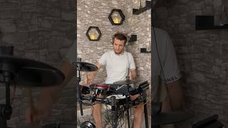 Eye of the Tiger  Drum Cover 4 months of Drum Training  BY ALESIS NITRO MAX viralshorts explore [upl. by Naillimixam]