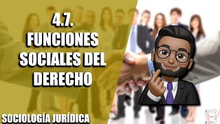 Funciones sociales del derecho [upl. by Tavi]