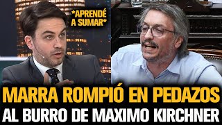 MARRA ROMPIÓ EN PEDAZOS AL BURRO DE MAXIMO KIRCHNER [upl. by Noskcaj]