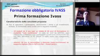 PRIMA FORMAZIONE IVASS [upl. by Senilec]