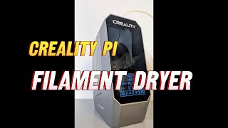 Creality P Filament Dryer [upl. by Akcimehs]