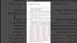 Comments in Power Query powerquery powerbi dataanalysis etl [upl. by Rohpotsirhc]