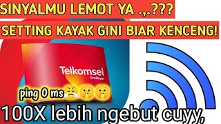 Apn telkomsel 4G tercepat dan stabil 2024  cara membuat jaringan telkomsel ngebut dan lancar [upl. by Hpejsoj]