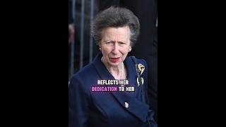 Princess Anne Shines in Elegant Backless Gown at Charity Gala princessanne royalsfamily shorts [upl. by Nations]