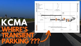 Camarillo Airport KCMA  WHERE’S TRANSIENT PARKING  Camarillo CA  SoCal Airport [upl. by Fara]