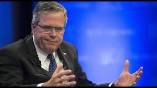 Jeb Bush Awkwardly Tells Audience To quotPlease Clapquot [upl. by Temirf]