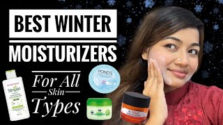 শীতের জন্য ময়েশ্চারাইজার।BEST WINTER MOISTURIZERS Oily Dry Combination Sensitive All Skin Types [upl. by Merton]