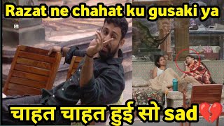 bigg boss season 18 live kashish ne chahat or Razat ke bech me chugli karte hu we [upl. by Dinsdale]