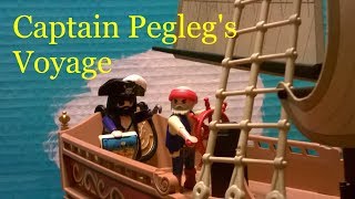 Playmobil Pirates Captain Peglegs Voyage [upl. by Heinrik101]