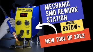 MECHANIC SMD REWORK STATION 857DW  2022 New Model Smd Rework Station [upl. by Anawal]