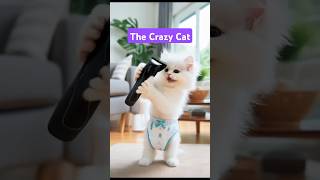 🐾✂️ The White Kitten the Trimmer and the Endless Hair Growth 🧴🐾 kitten cat cats cartoon [upl. by Magocsi]