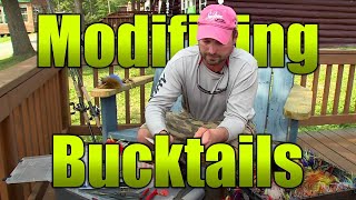 Modifying Bucktails for Muskie Fishing Success [upl. by Dyke]