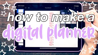 How to Make a Digital Planner UPDATED  Tutorial  iPad Pro [upl. by Yttap]