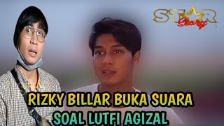 TANGGAPAN RIZKY BILLAR SOAL LUTFI AGIZAL [upl. by Patt180]