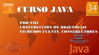 Curso Java POO VIII Construcción objetos III Vídeo 34 [upl. by Hunter840]