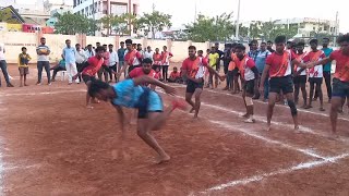 C M CUP HUZURABAD VS GANNERUVARAM KABADDI 1st semi final FULL MATCHat DrBr Ambedkar stediumKB 7News [upl. by Herr]