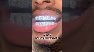 ICEZEUS VVS Moissanite Grillz [upl. by Htir]