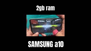 Samsung a10😱2gb ram gameplay🫡samsunga10 handcam 2gbramfreefirebestsensitivity 2gbram shorts [upl. by Nazay]