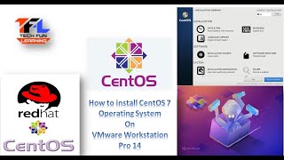 How to install CentOS 7 Operating System on VMware Workstation Pro14  CentOS7  Linux  VMware [upl. by Eipper]