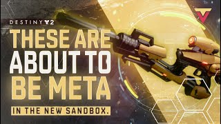 4 Exotics About to be Meta in PVP  New Sandbox [upl. by Nerol]