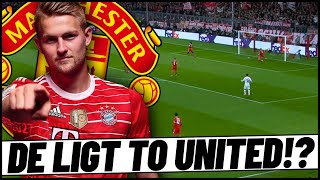 WHY De Ligt Is Wanted By Manchester United [upl. by Anedal]