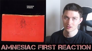 Radiohead  Amnesiac FIRST REACTION Part 1 [upl. by Treiber]