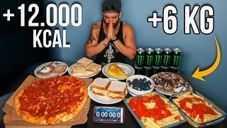 ME COMO 5KG DE COMIDA 12000 KCAL  MICHAEL PHELPS CHALLENGE [upl. by Waki175]