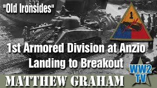 1st Armored Division at Anzio Landing to Breakout [upl. by Lleunamme]