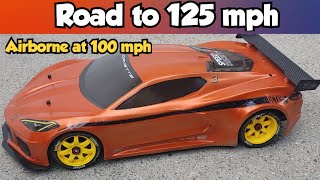 100 MPH RC CAR FLIP [upl. by Reiniar]