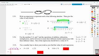 7th gr CPM 222 HW Correcting Video Core Connections 2 [upl. by Aksel641]