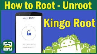 How to Root  UnRoot any Android Device using Kingo Root [upl. by Adile]