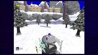 Sonic Adventure DX Ice Cap Sonic 1080 HD [upl. by Licht]