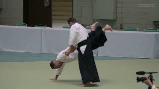 Yoshiaki Yokota Shihan  61st All Japan Aikido Demonstration at the Nippon Budokan [upl. by Anaujit]