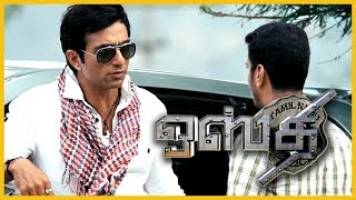 Jithan Ramesh bombs Ministers guest house  Osthe Scenes  Sonu Sood Sets fire to Nassars Mill [upl. by Norvell]