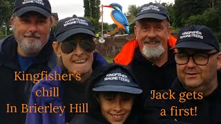 kingfishers chill In Brierley Hill Another first item for Jack Awesome [upl. by Etnovaj651]