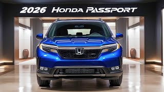 Discover the 2026 Honda Passport Your Perfect Adventure SUV [upl. by Siramaj]