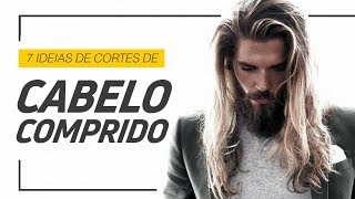 ✂️ Corte de cabelo masculino comprido 7 inspirações para você ✂️ [upl. by Nealey]