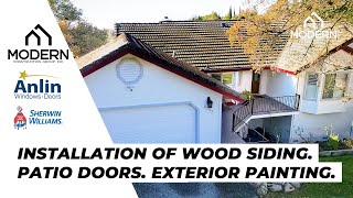 Transforming Homes in Auburn CA  Siding Doors amp Painting Renovation [upl. by Drucie484]