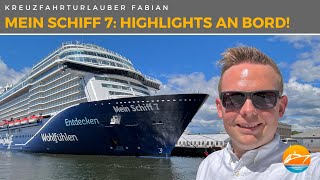 Das hat die Mein Schiff 7 zu bieten  Kompakter Rundgang noch vor der Taufe [upl. by Ahseyn]