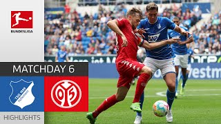 TSG Hoffenheim  1 FSV Mainz 05 41  Highlights  Matchday 6 – Bundesliga 202223 [upl. by Tallula]