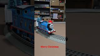 Thomas amp Friends Christmas Freight Lionel O Gauge Train Set [upl. by Kcolttam]