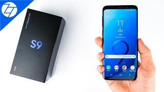 Samsung Galaxy S9  Unboxing amp Initial Review [upl. by Retsof]