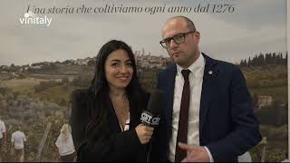 VINITALY  15042024  SINDACO DI SAN GIMIGNANO [upl. by Job]